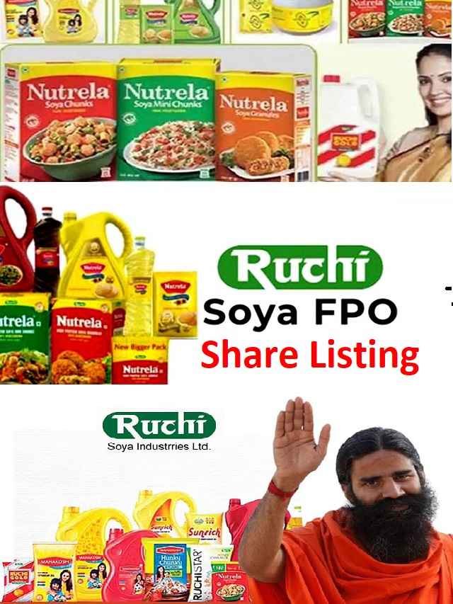 Ruchi Soya FPO Listing - ruchi soya share