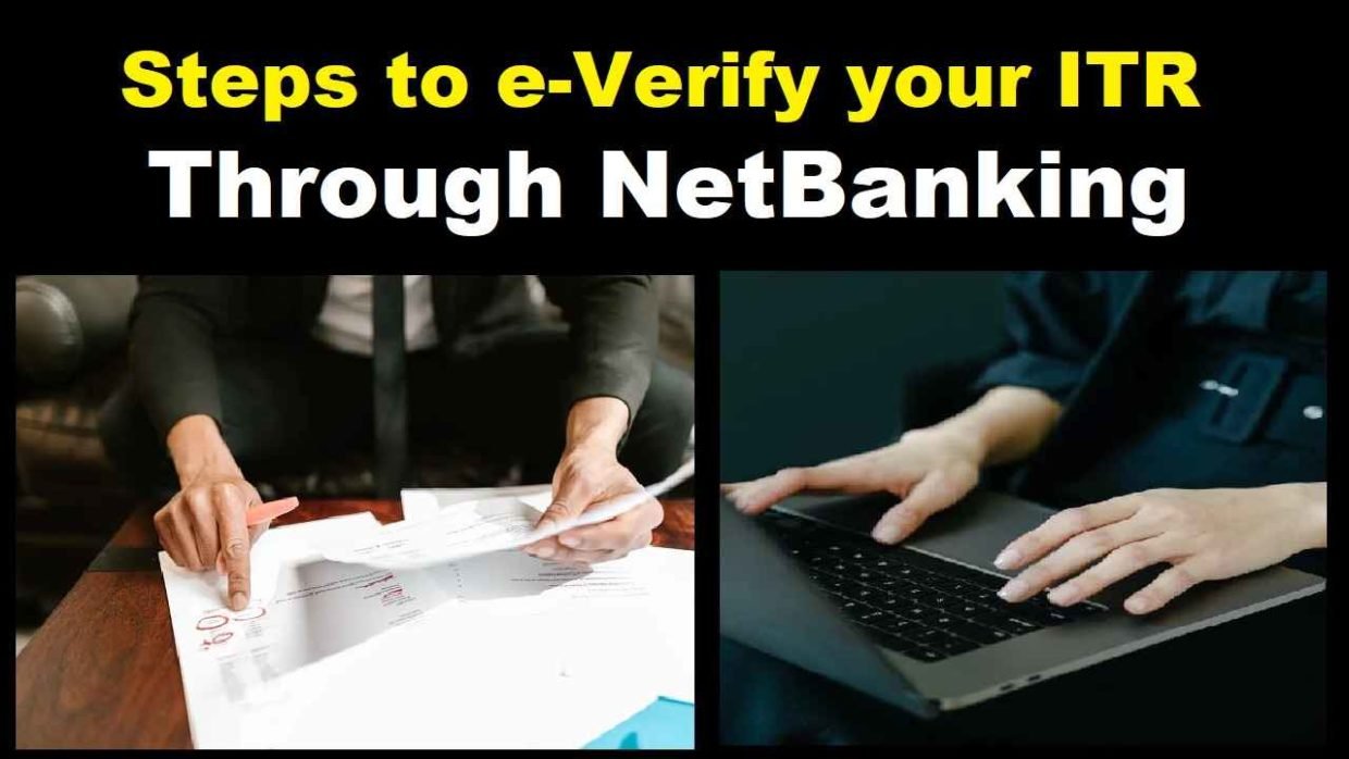 How to Verify IT Return through NetBanking? Online ITR verification complete steps! The Viral