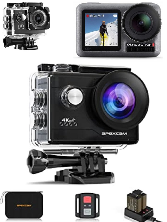 12MP Camlink CL-AC11 action camera from Reliance Digital