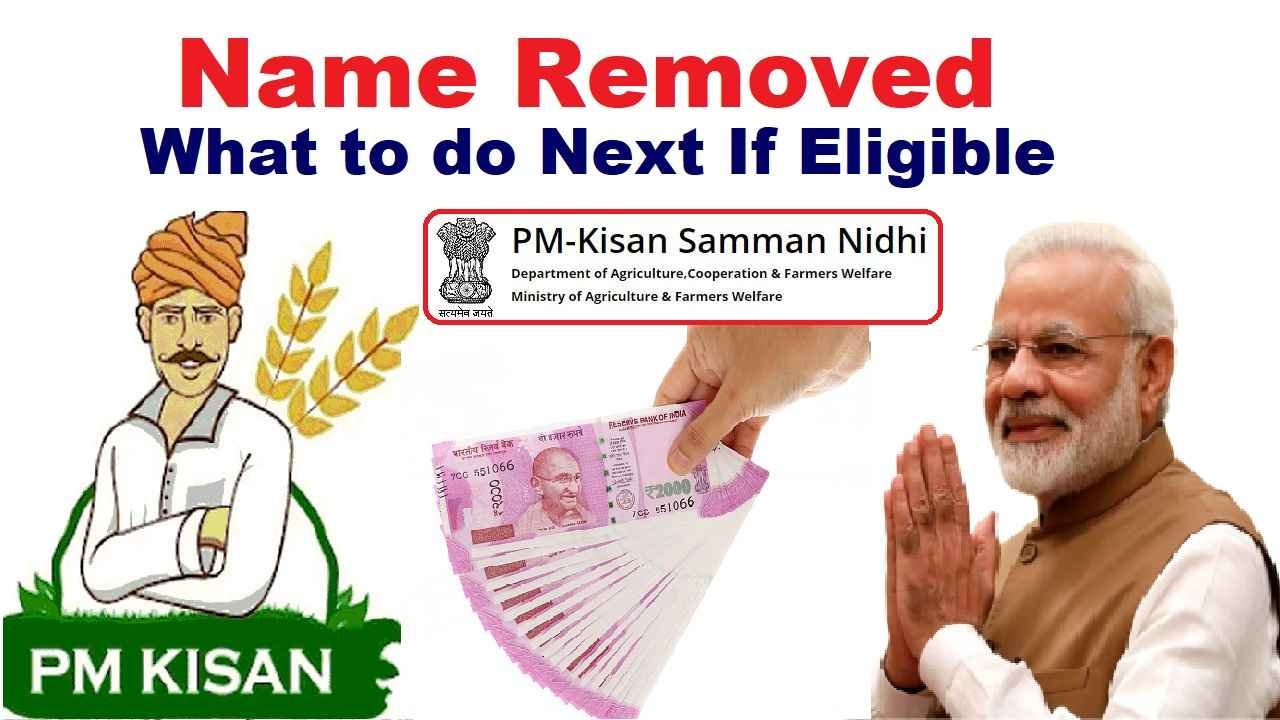 Name Removed from PM Kisan Beneficiary List