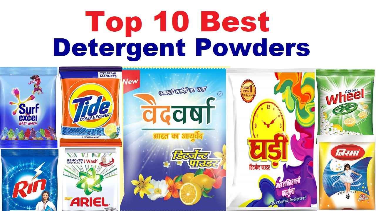 top 10 best detergent powders in india