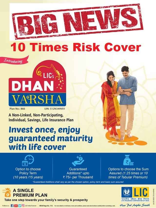 LIC Dhan Varsha 866 plan