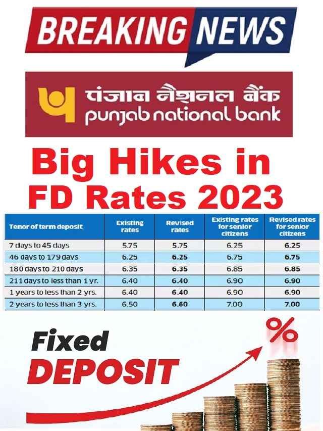 PNB Hikes FD Interest Rates by up to 50 bps in 2023 The Viral News Live
