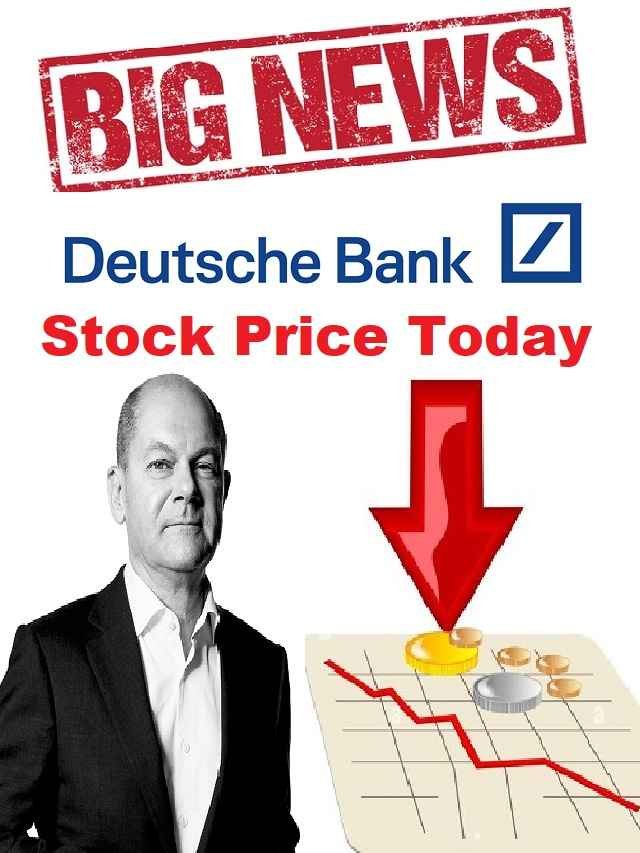 deutsche bank stock price Today