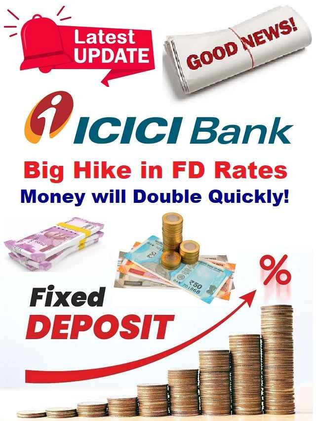 icici bank fd interest rates 2023
