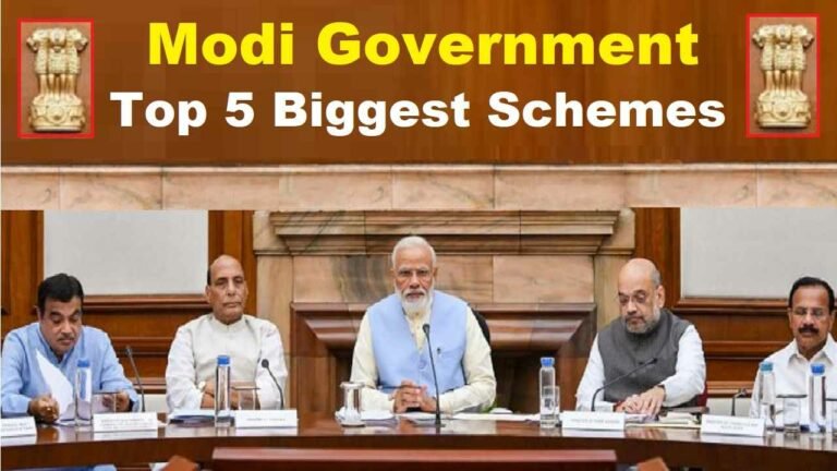 Top 5 Biggest Schemes of the Modi Government - The Viral News Live