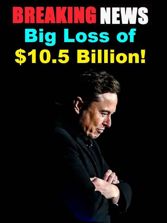 big decline in Elon Musk net worth