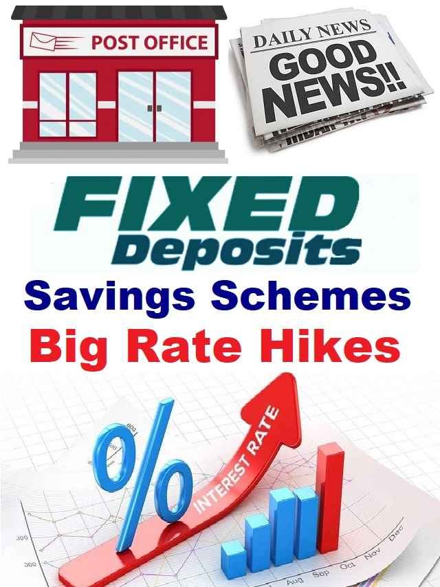 Big Hike in Post Office FD Interest Rates! See The Full List The