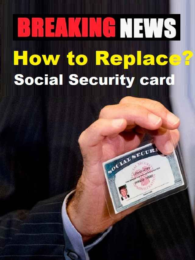 How to replace a Social Security card in 2023