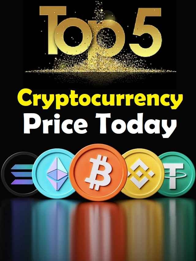 Top 5 crypto price today live chart