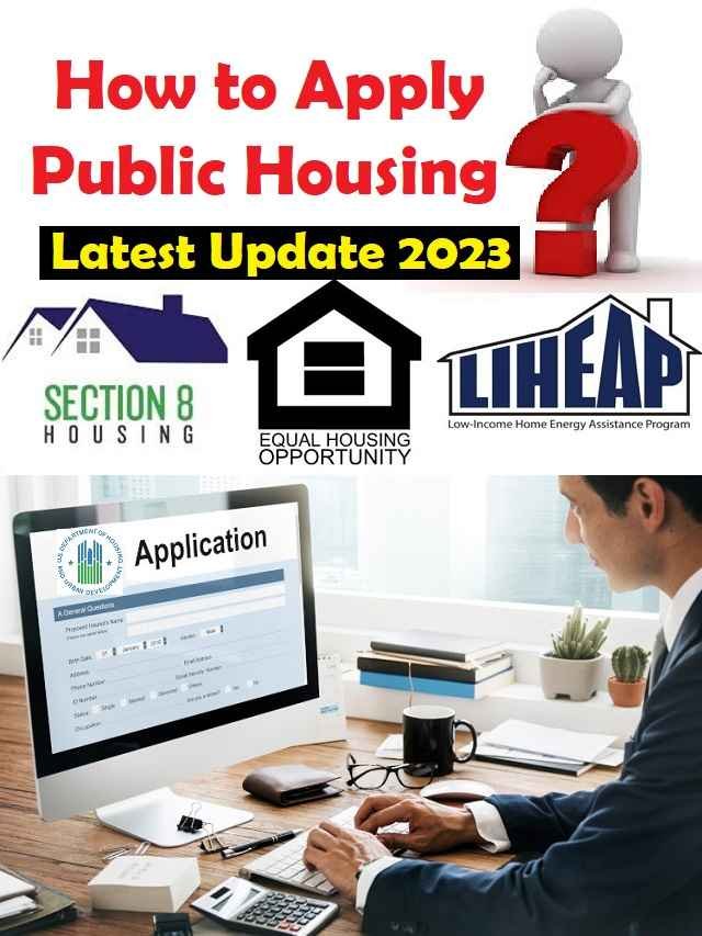 How to apply for public housing Latest Update 2023
