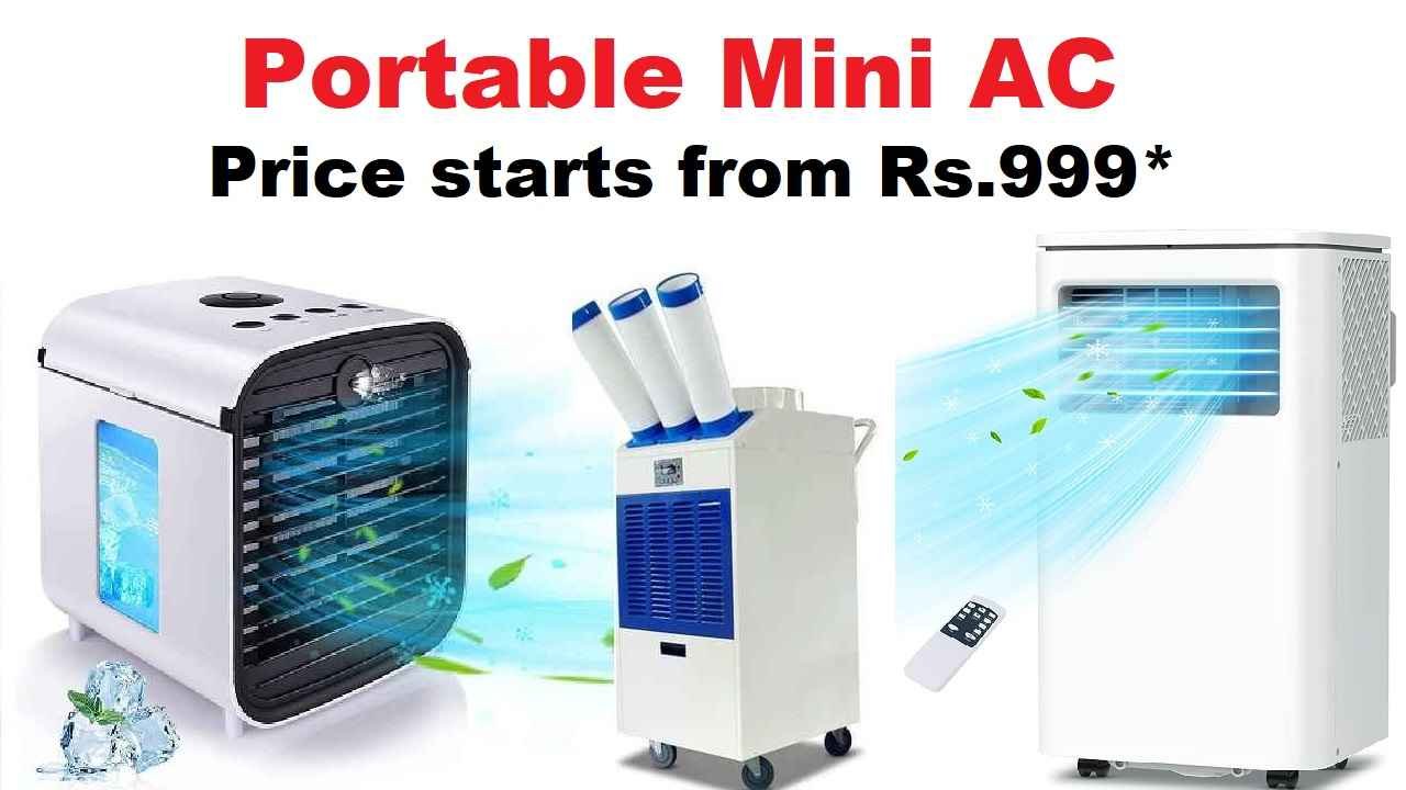 Portable mini AC price in India