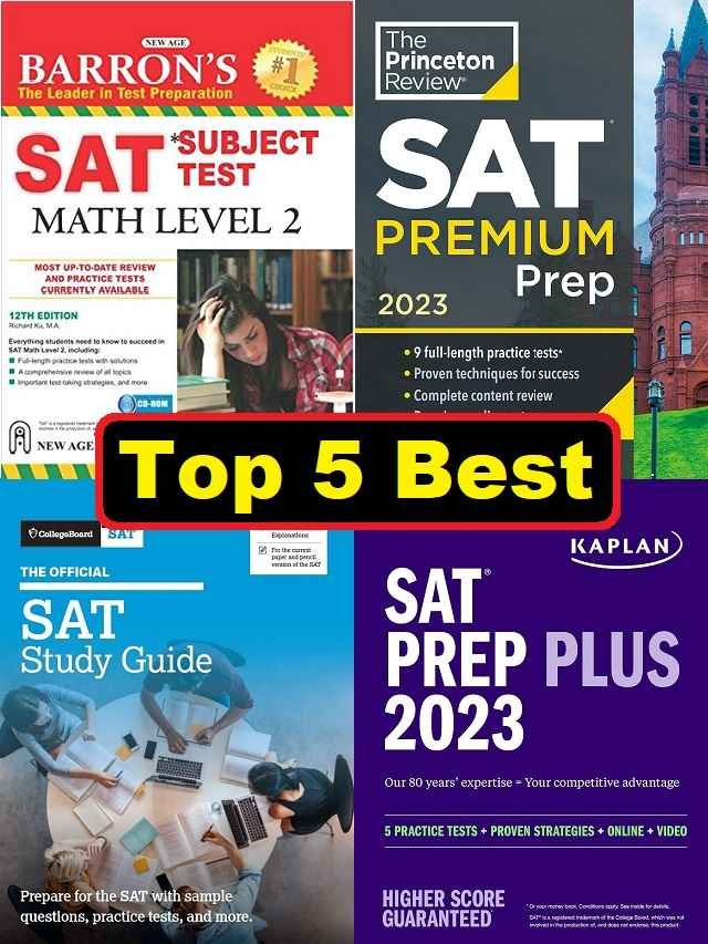 Top 5 Best SAT Prep Books