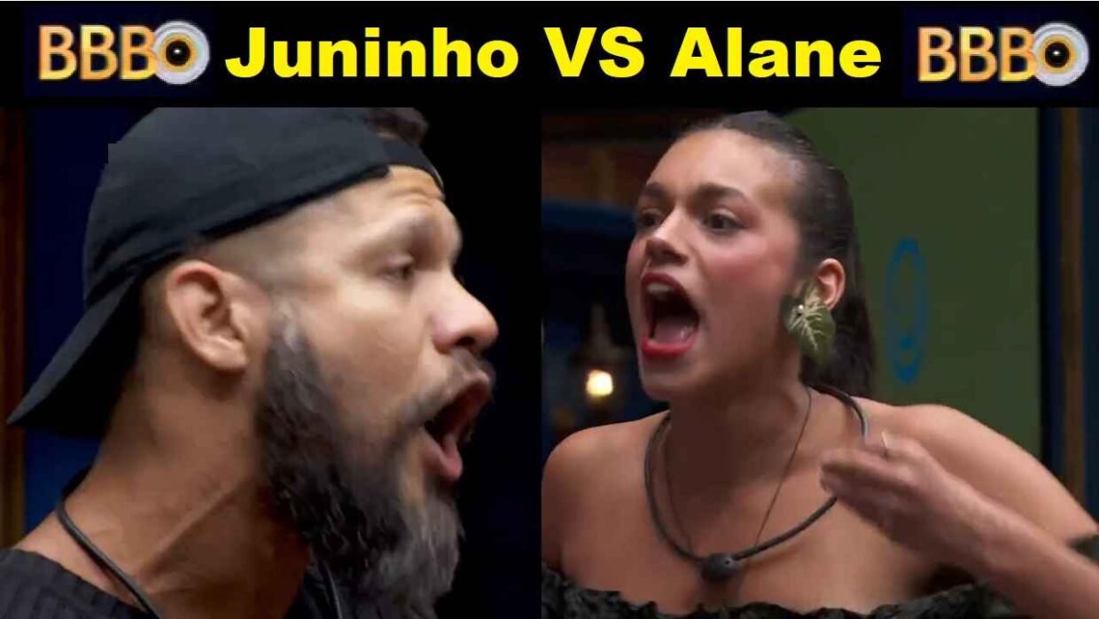 Juninho VS Alane in BBB24: Big Fight in Big Brother Brazil Season 24 ...