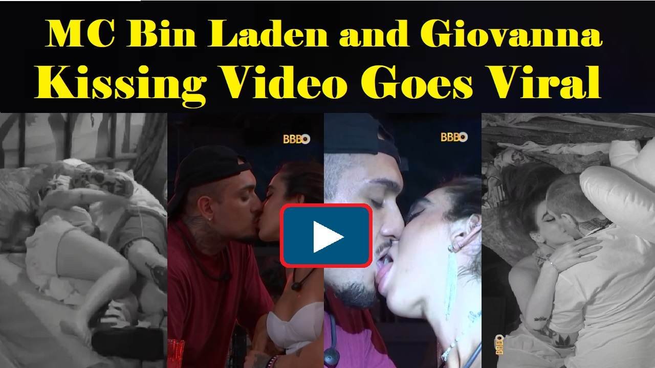 MC Bin Laden and Giovanna kissing video