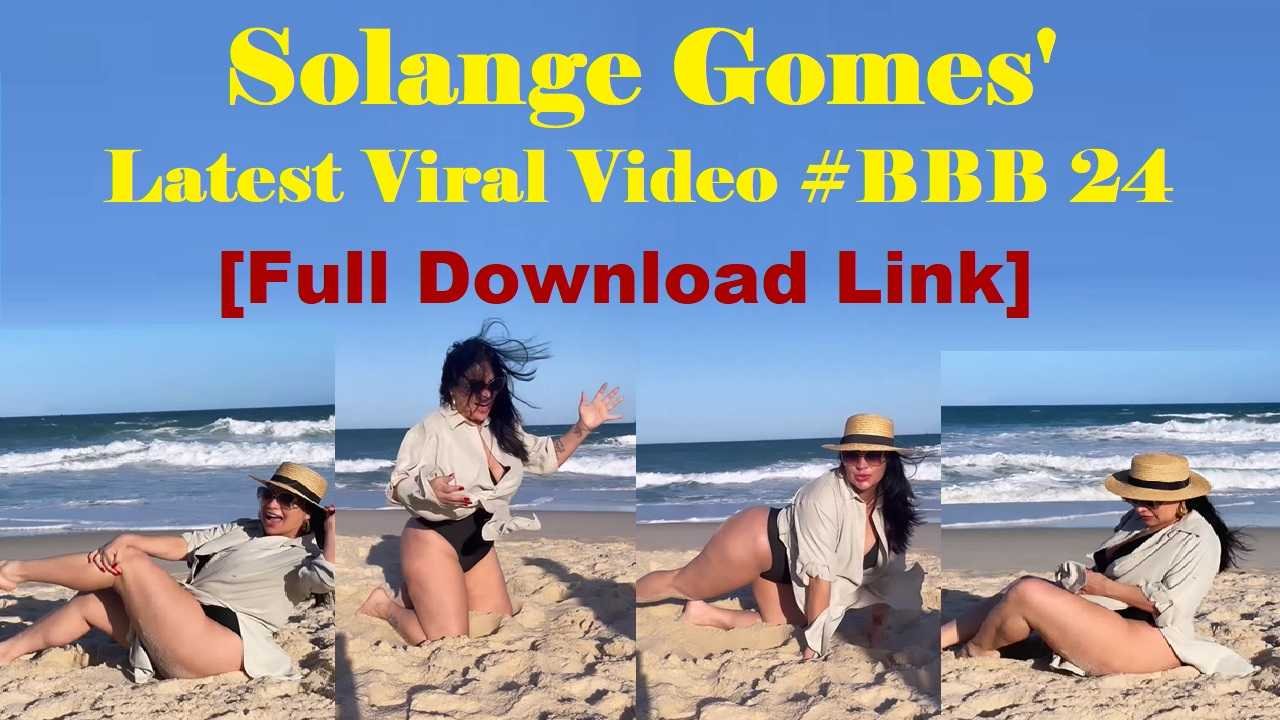 Solange Gomes Viral Video
