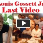 Watch the last video of Louis Gossett Jr., the first black actor to win an Oscar