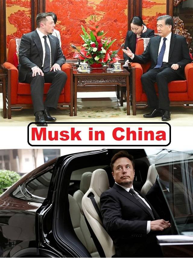 Elon Musk in China
