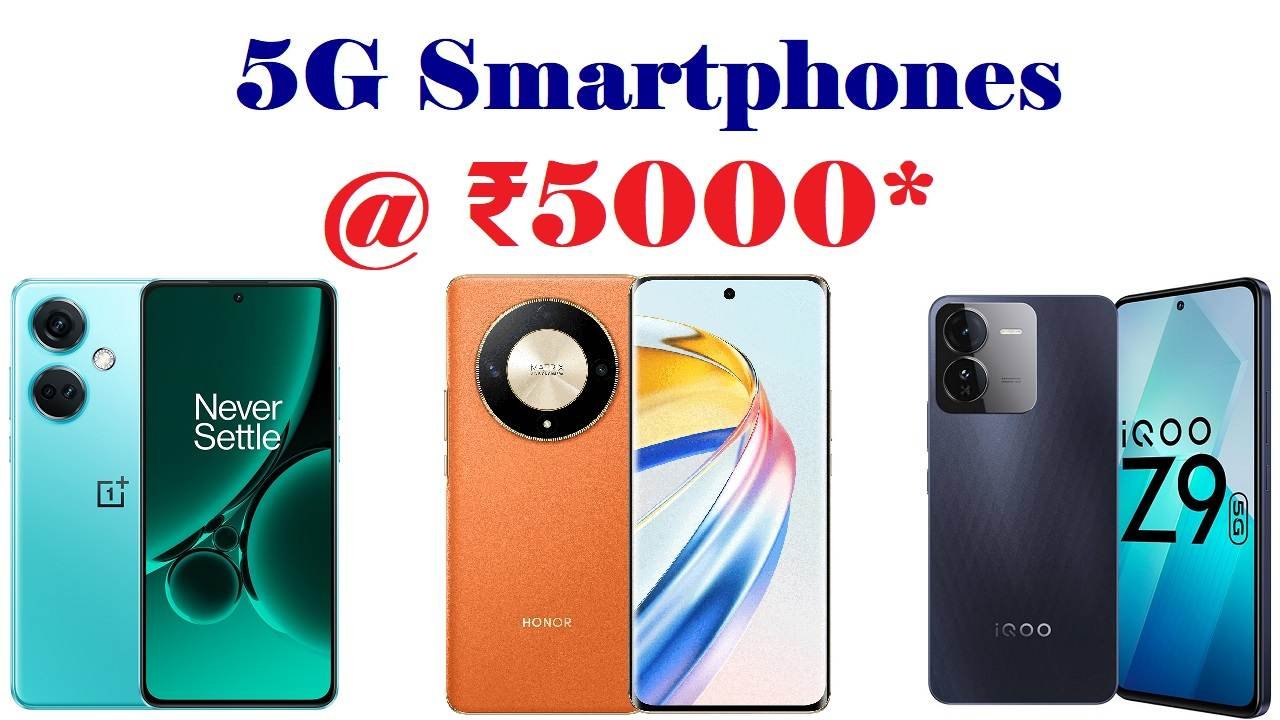 5G Smartphones at ₹5000 discount