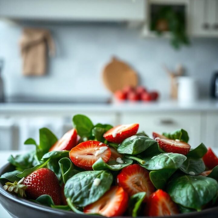 Strawberry Spinach Salad