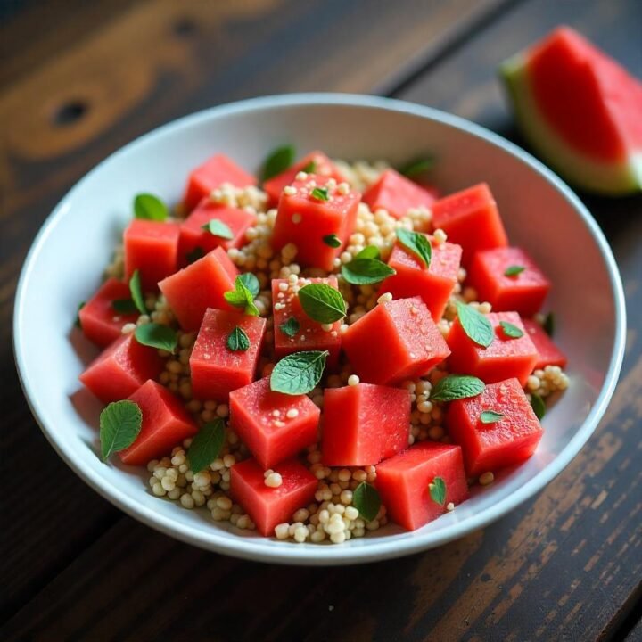 Watermelon Quinoa Salad