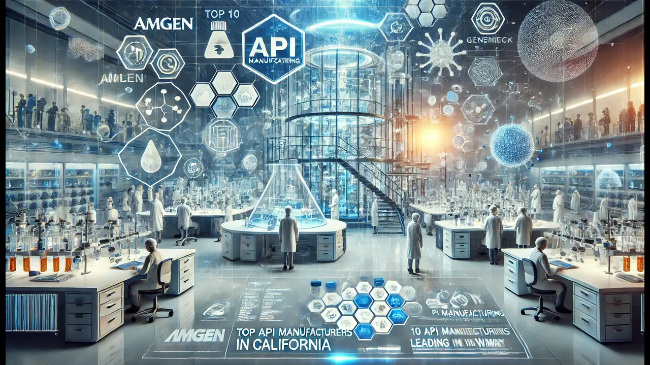 Top 10 API Manufacturers in California