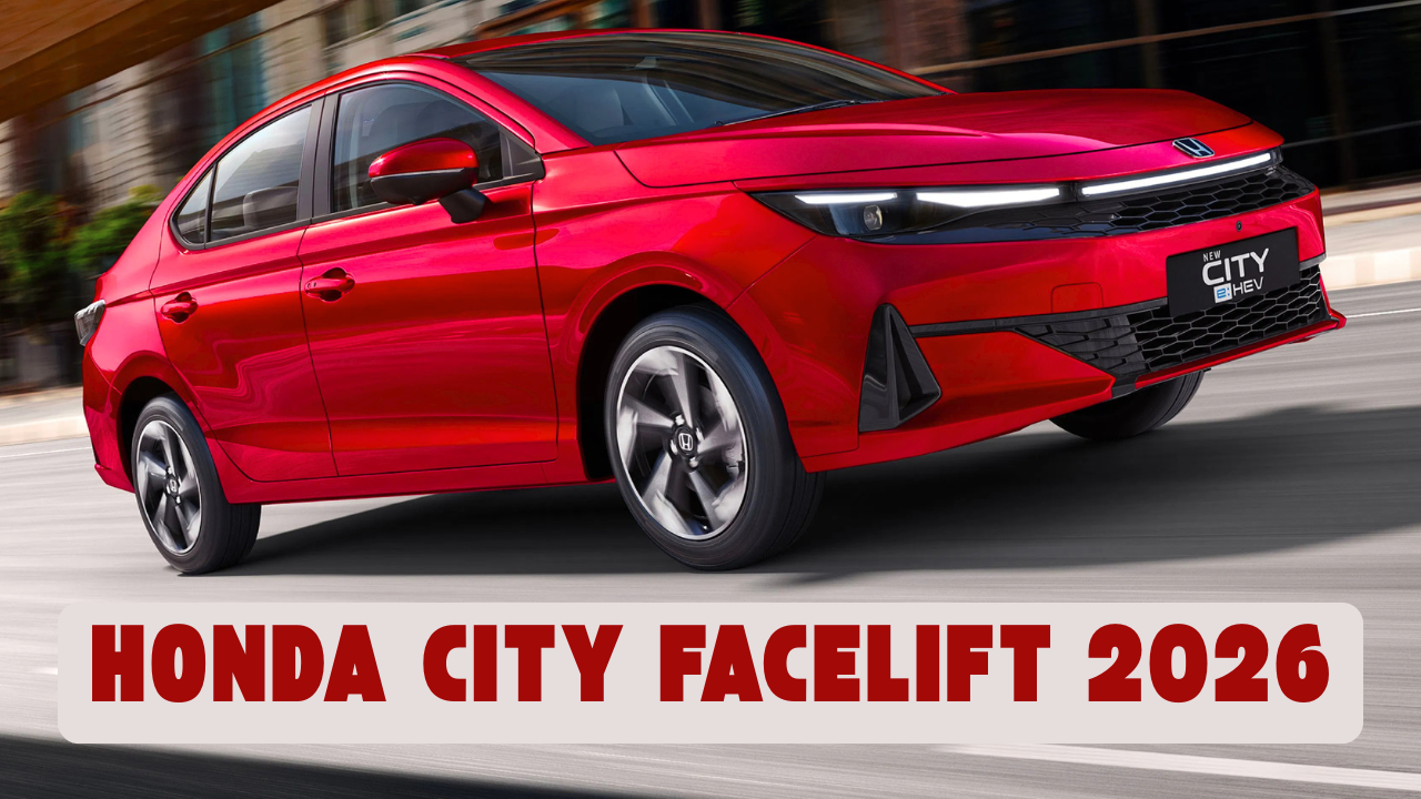 Honda City Facelift 2026 Launched in India at Rs 12 Lakh