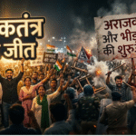 सड़क, संसद और सत्ता: लोकतंत्र की जीत या अराजकता और भीड़तंत्र की शुरुआत?